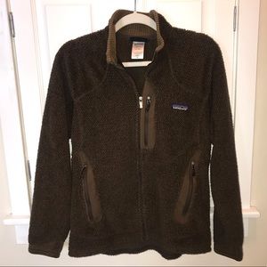 Nice dark brown Patagonia fleece coat.